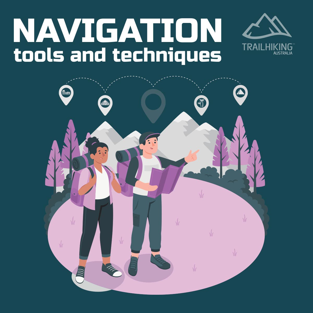 Hike navigation tools and techniques